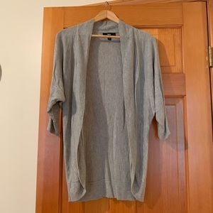 Grey cardigan